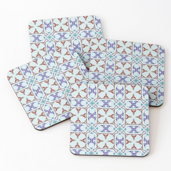 Item preview, Geometrical fractal art of rectangles and fixtures of parallel structures and saturated colors 140 designed and sold by Shape-And-Color.