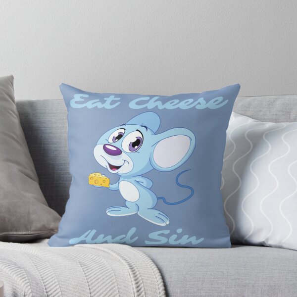 Item preview, Eat Cheese and Sin designed and sold by CrossThunder.