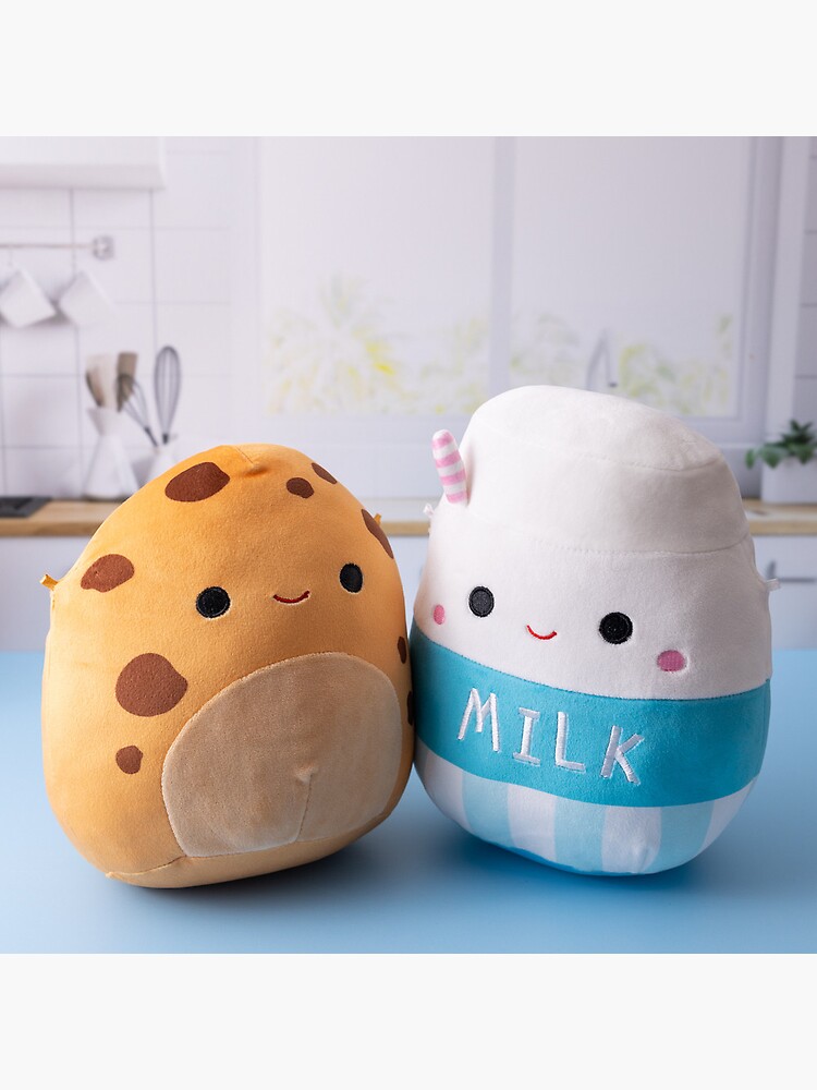 "Squishmallow Milk and Cookies Photo" Poster for Sale by sapphicsquish