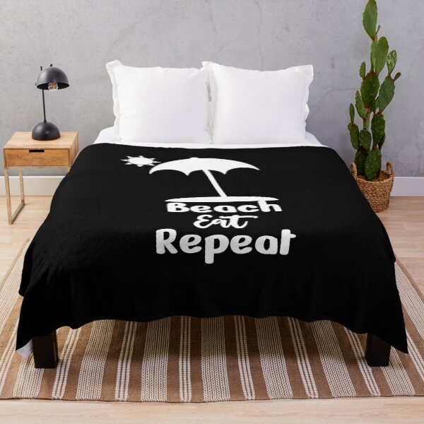 Item preview, Beach, Eat, Repeat. T-Shirt and other product. designed and sold by SunriseD.
