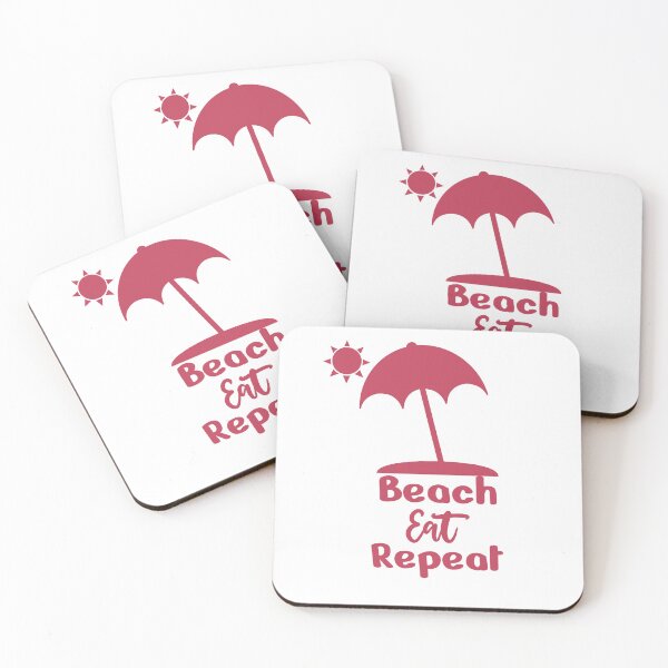 Item preview, Beach, Eat, Repeat. T-Shirt and other product. designed and sold by SunriseD.