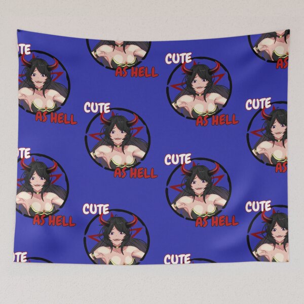 Item preview, Cute As Hell | Anime Demon Girl designed and sold by BBMarioni.