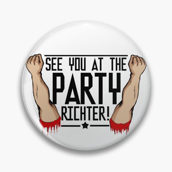 Item preview, See You at the Party Richter Quote designed and sold by Meta Cortex.