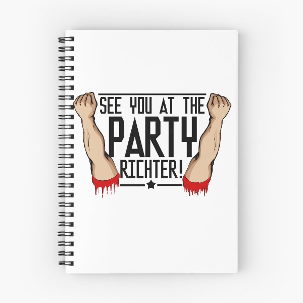 Item preview, See You at the Party Richter Quote designed and sold by Meta Cortex.