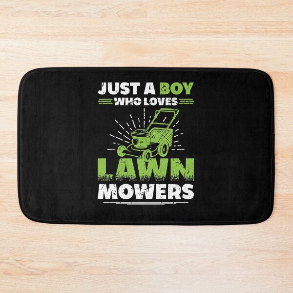Item preview, Just A Boy Who Loves Lawn Mowers Landscaping Lawn Care designed and sold by Sinful Charm.