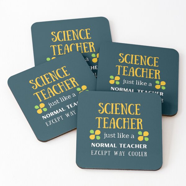 Item preview, Science Teacher Just Like A Normal Teacher Except Way Cooler Yellow The Beat Teacher Design designed and sold by BestTeacher.
