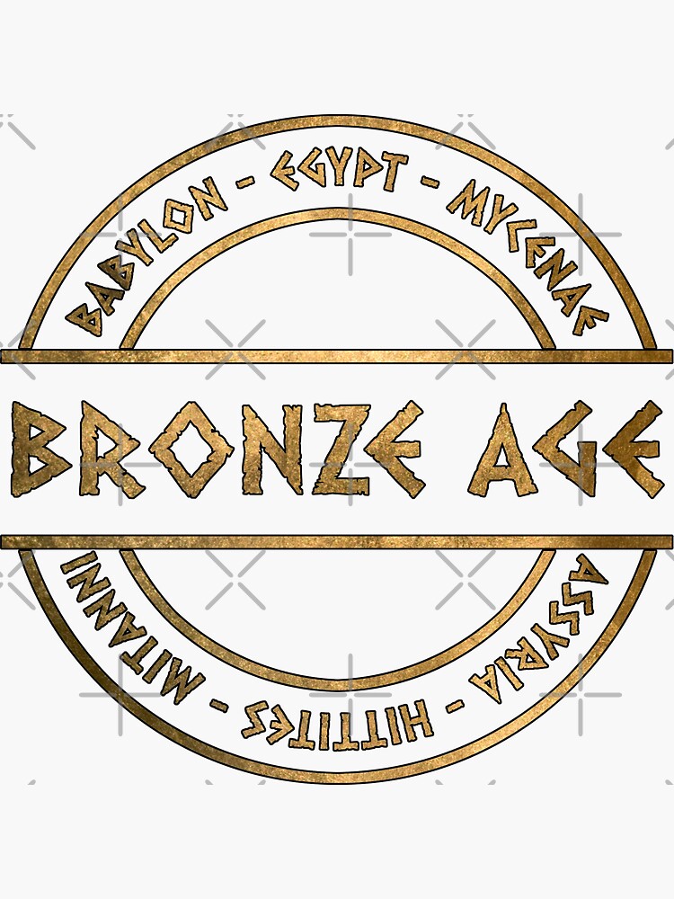 "Bronze Age History Ancient Civilizations Symbol " Sticker by