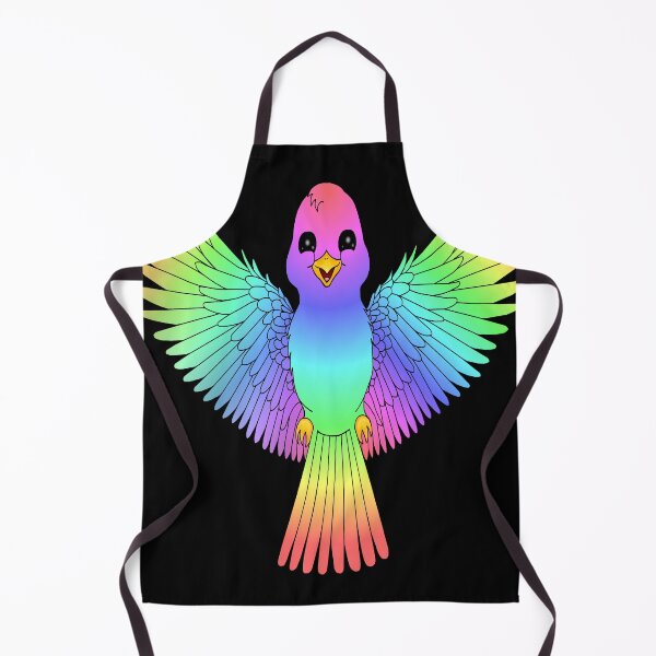 Item preview, Cute Rainbow Spectrum Bird designed and sold by Deborah Camp.