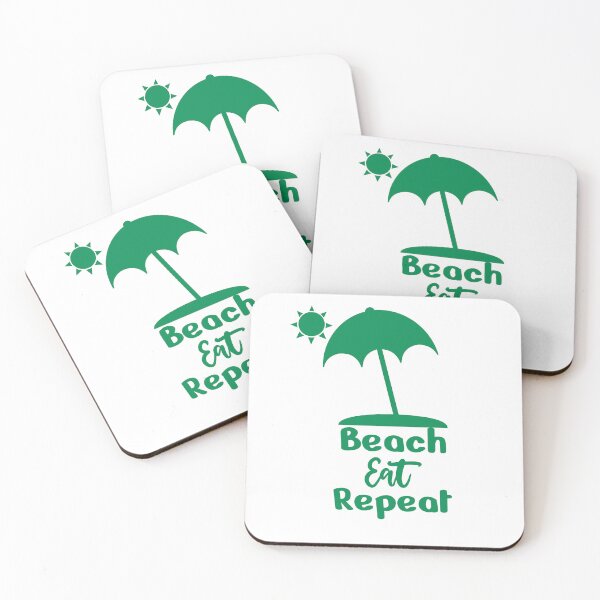 Item preview, Beach, Eat, Repeat. T-Shirt and other product. designed and sold by SunriseD.