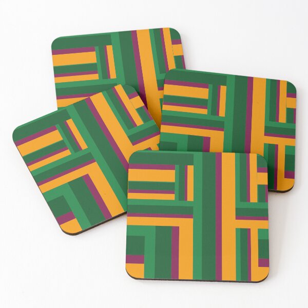 Item preview, Geometric print with stripes of different sizes designed and sold by Martapp.