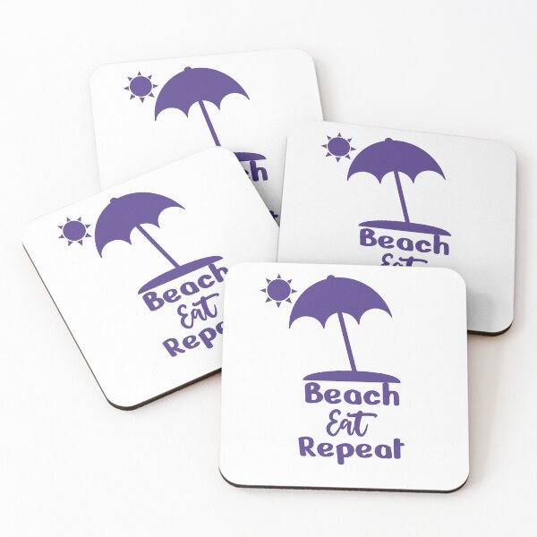 Item preview, Beach, Eat, Repeat. T-Shirt and other product. designed and sold by SunriseD.