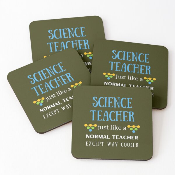 Item preview, Science Teacher Just Like A Normal Teacher Except Way Cooler Colorful The Beat Teacher Design designed and sold by BestTeacher.
