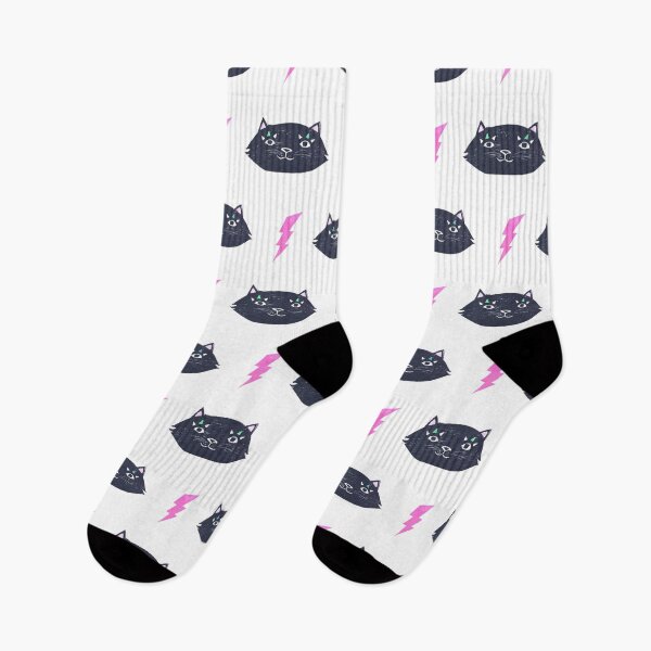 Item preview, Cats and Pink Lightening Bolts designed and sold by chinajones.