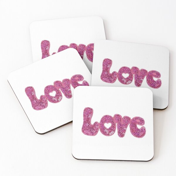 Item preview, Love: Hot Pink Sequins designed and sold by zarabukhari.