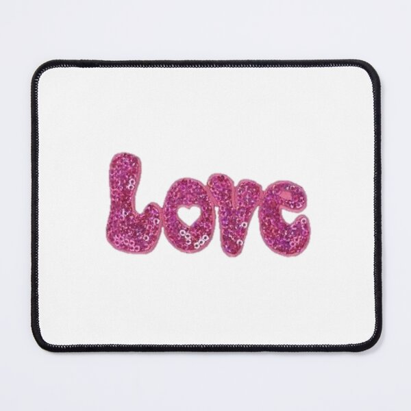 Item preview, Love: Hot Pink Sequins designed and sold by zarabukhari.