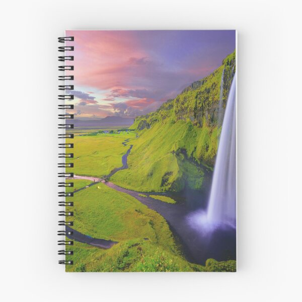 Item preview, Beautiful Scenic Waterfall Photography - Cloudy Sky designed and sold by Tjokko-chan.