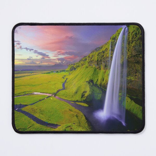 Item preview, Beautiful Scenic Waterfall Photography - Cloudy Sky designed and sold by Tjokko-chan.