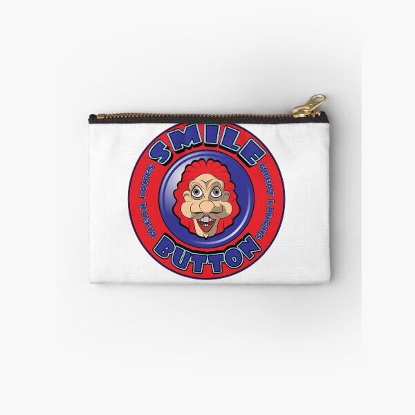 Item preview, SMILE BUTTON - RED designed and sold by MontanaJack.