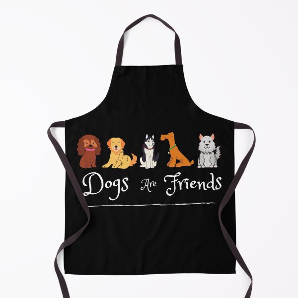 Item preview, Dogs Are Friends designed and sold by CheesyPetDesign.