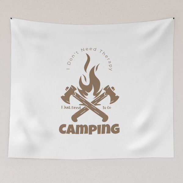 Item preview, Funny I Don't Need Therapy I Just Need To Go Camping designed and sold by Med ing.