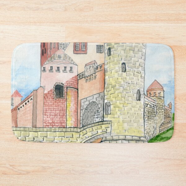 Artikelvorschau, festung, burg, fort, aquarell entworfen und verkauft von Ihor Ivanov.