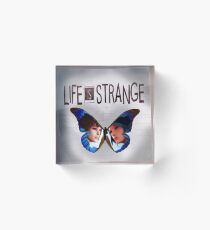 Life is Strange Butterfly Fan Art Acrylic Block