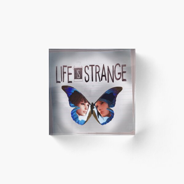 Life is Strange Butterfly Fan Art Acrylic Block
