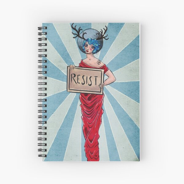 Resist! Spiral Notebook