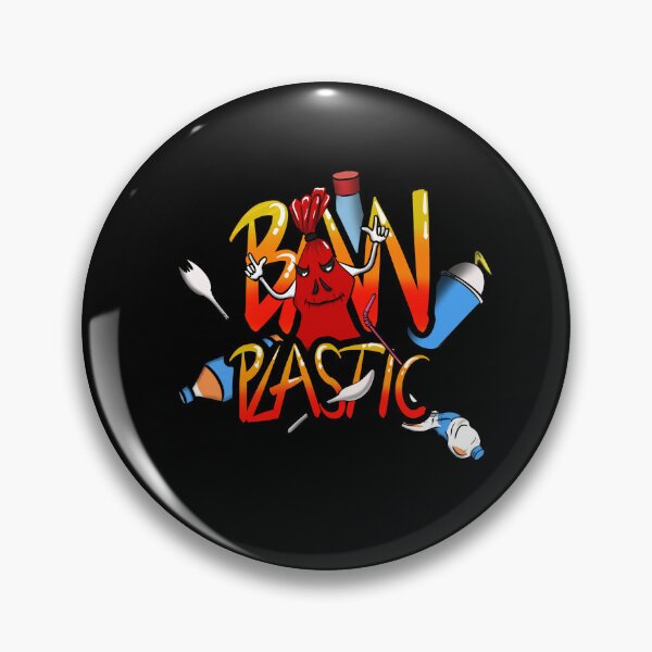 Item preview, ban single use plastic designed and sold by CyrilsDesigns.