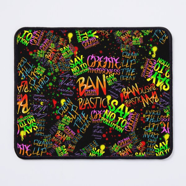 Item preview, ban single use plastic designed and sold by CyrilsDesigns.