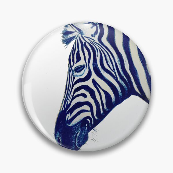 Artikelvorschau, Blaues Zebra entworfen und verkauft von EllaBoughton.
