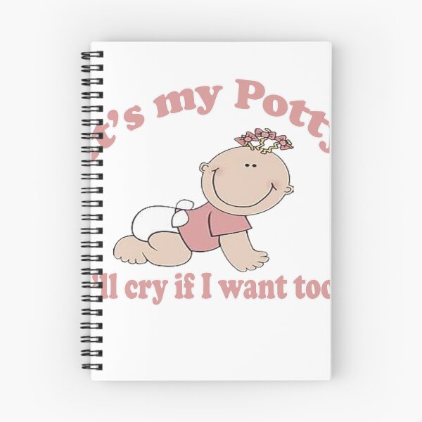 Item preview, It's My Potty and I'll cry if I want too!  designed and sold by Janette  Kimbrough.