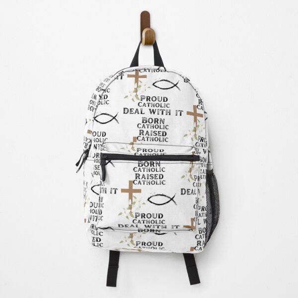 Item preview, Born catholic raised Catholic proud Catholic deal with it designed and sold by movie-popcorn.