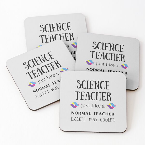 Item preview, Science Teacher Just Like A Normal Teacher Except Way Cooler Black The Beat Teacher Design designed and sold by BestTeacher.