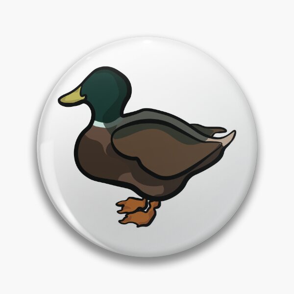 Item preview, Minimalist Mallard Duck Line Drawing designed and sold by InkLayer.