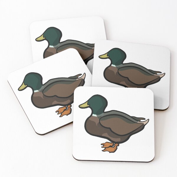 Item preview, Minimalist Mallard Duck Line Drawing designed and sold by InkLayer.