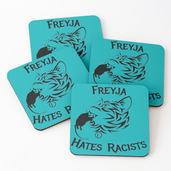 Item preview, Frejya Hates Racists designed and sold by jakersvelmax.