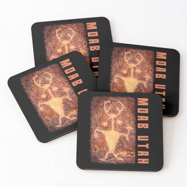 Item preview, Ancient Alien Petroglyphs Moab Utah. Moab man. designed and sold by studiohfy.