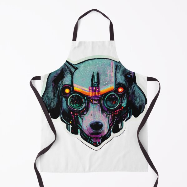 Item preview, Cute Cyberpunk Pup  designed and sold by thelofidragon.