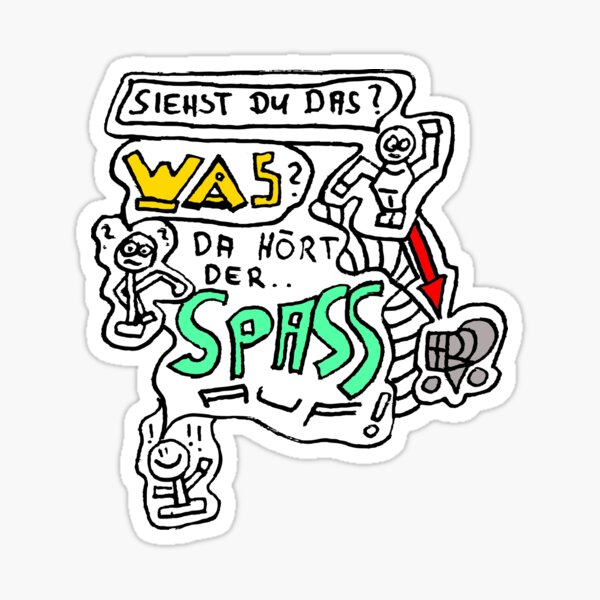 That's where the fun stops ! Sticker