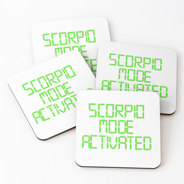 Item preview, Scorpio Mode Activated designed and sold by tangentllc.