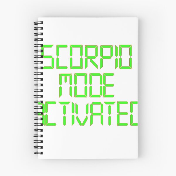 Item preview, Scorpio Mode Activated designed and sold by tangentllc.