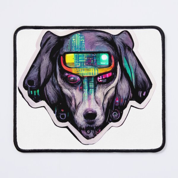 Item preview, Cute Cyberpunk Pup V2 designed and sold by thelofidragon.
