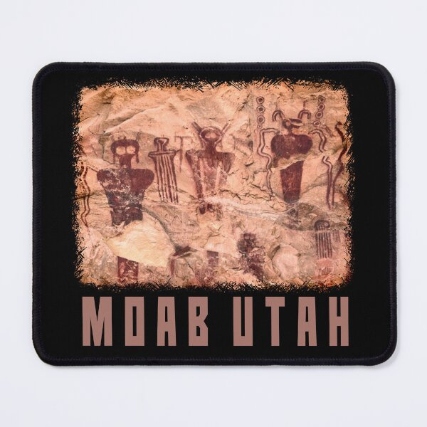 Item preview, Ancient Alien Petroglyphs Moab Utah. Ancient Mormons?  designed and sold by studiohfy.