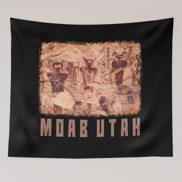 Item preview, Ancient Alien Petroglyphs Moab Utah. Ancient Mormons?  designed and sold by studiohfy.