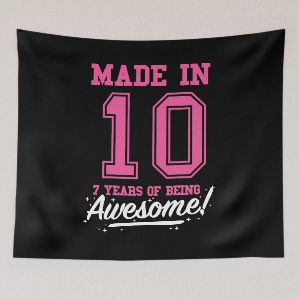 Item preview, Birthday Shirts made in 2010 - 7 years old Girls designed and sold by vomaria.