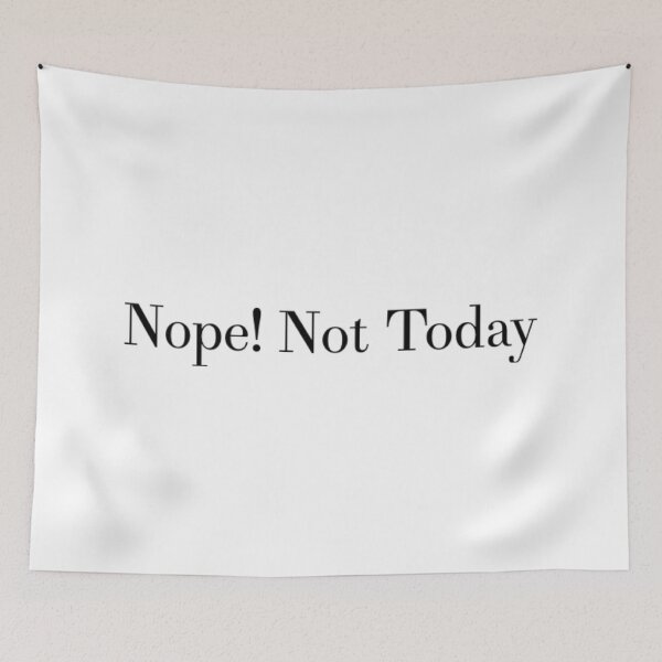 Item preview, Nope! Funny Gifts- Black Text designed and sold by MerciMe.