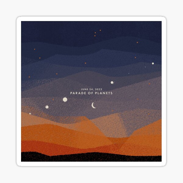 Item preview, Parade of Planets cover art designed and sold by FabForkDesigns.