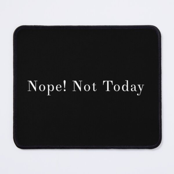 Item preview, Nope! Funny Gifts- White Text designed and sold by MerciMe.