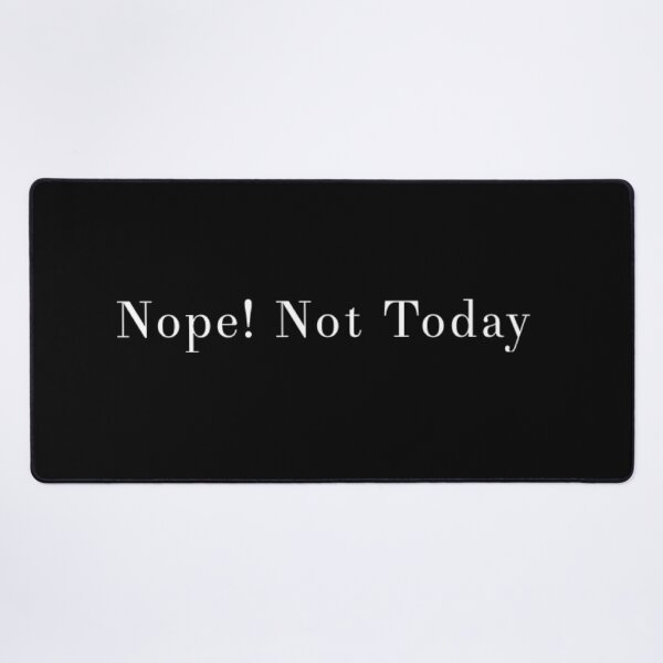 Item preview, Nope! Funny Gifts- White Text designed and sold by MerciMe.